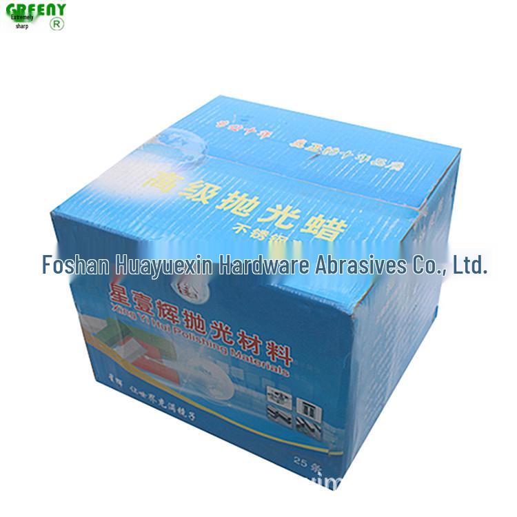 700g Green Solid Polishing Wax for Metal & Stainless Steel - Sharp Finish