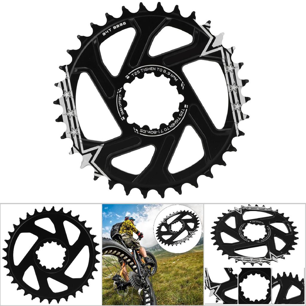 GXP Bike Direct Installation Positive and Negative Disc Accessory for Mountain Bicycle Road Bike