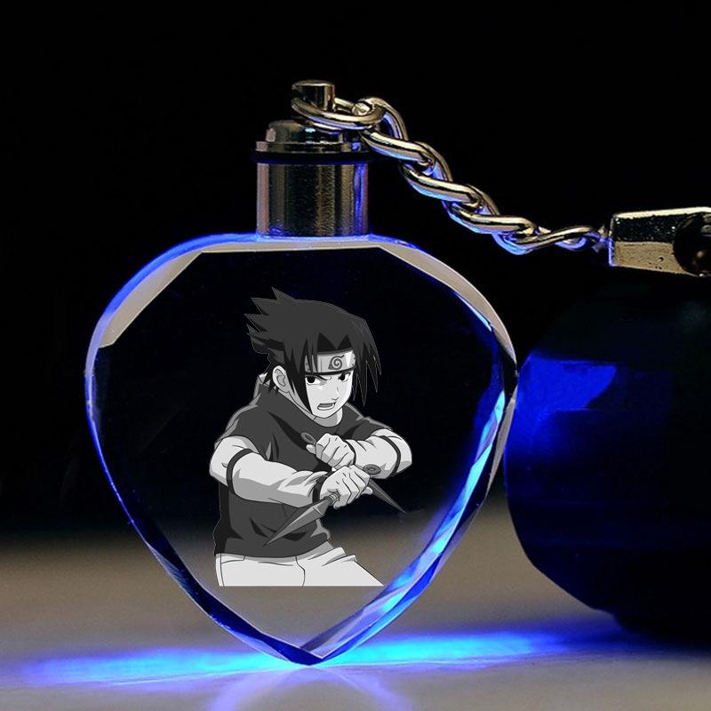 

Брелок Саске/Итачи/Какаши, двухсторонний акриловый мультяшный брелок, кулон, аксессуары