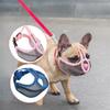Soft Mesh Pet Dog Muzzles Adjustable Buckle Bulldog Mouth Mask Dog Mouth Cover  Outdoor Activities