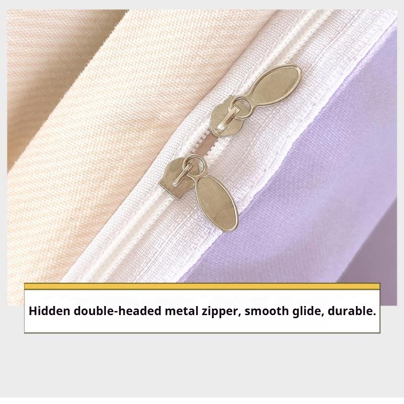 Bed Sheet Bedding Four-piece Set Thickened Brushed Quilt Cover Bed Dormitory Bedding Quilt Cover