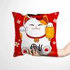 Decorative Cushions for Sofa Pillow Cover Fortune Cat Twin Size Bedding Cushion Cover Bedroom Decoration Living Room
