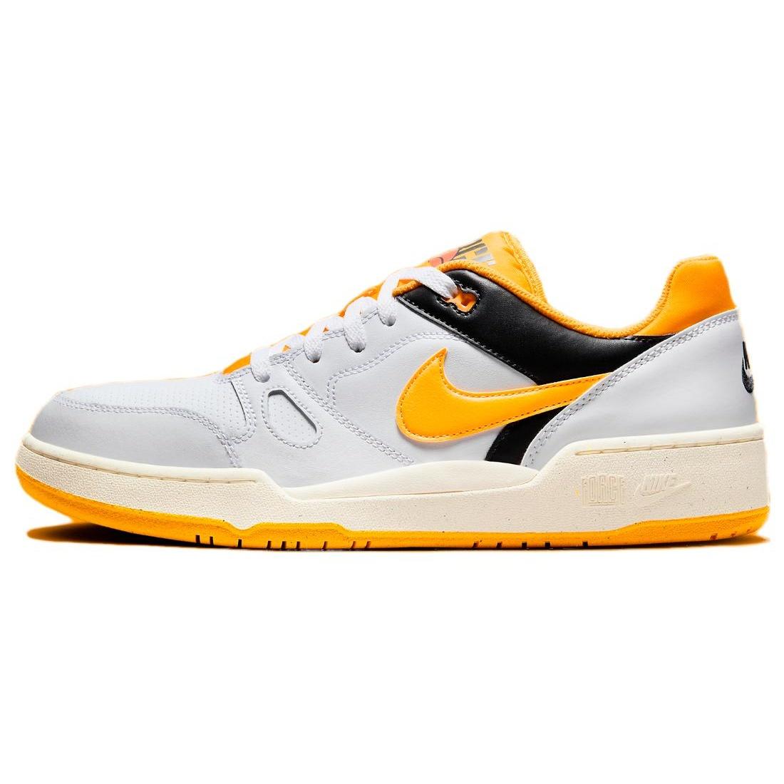 Nike Full Force Low White Black Sail University Gold Men s FB1362-103 EU 40.5