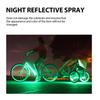 Night Reflective Safety Spray Paint for Bikes Clothing Outdoor Gear High Visibility Fluorescent Coating