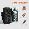 Double Zipper Sports Arm Bag Reflective Cord Trim Wrist Pouch Wear-Resistant Phone Armband  Fitness
