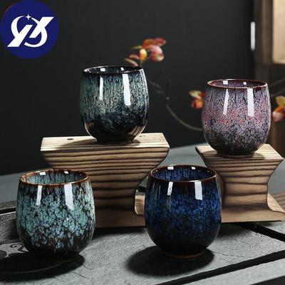 Tazza da tè piccola in ceramica Tazza da tè Kung Fu per l'acqua Tazza da ufficio in porcellana Lavabile in lavastoviglie
