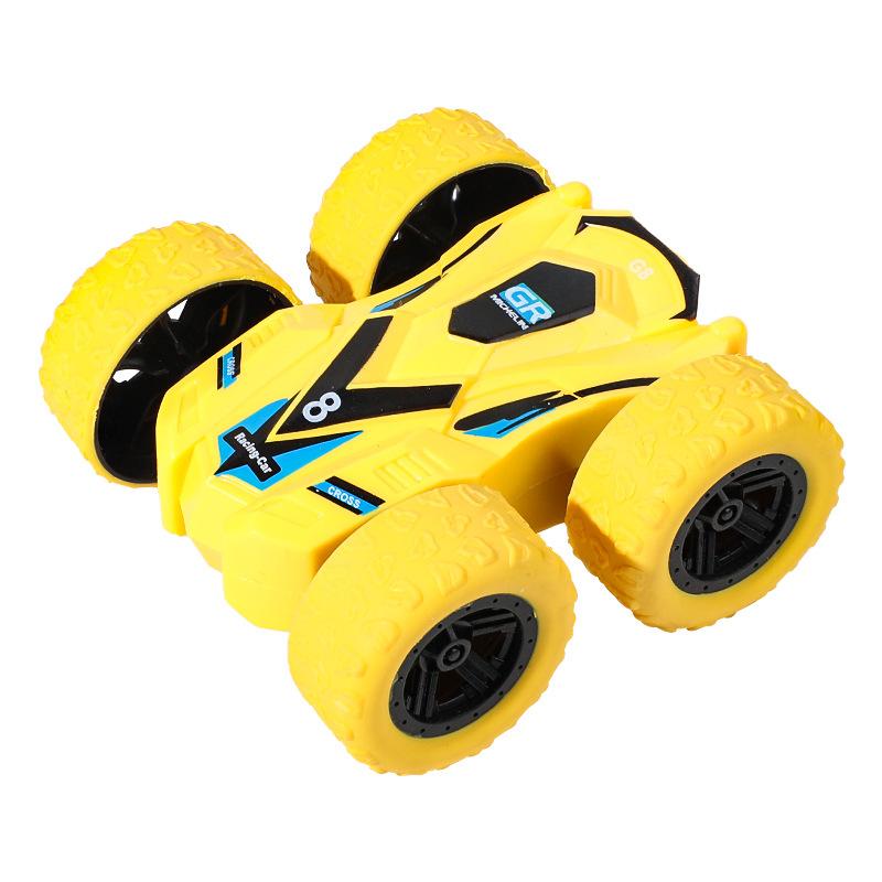 Fun Pull Back Car Double-Side Vehicle Inertia Safety and Fall Resistance Shatter-Proof Model for Kids Boys Children's Toys Car