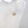 Hollow Four-Leaf Clover Women's High-End Flower Stud Earrings - Unique Accessories