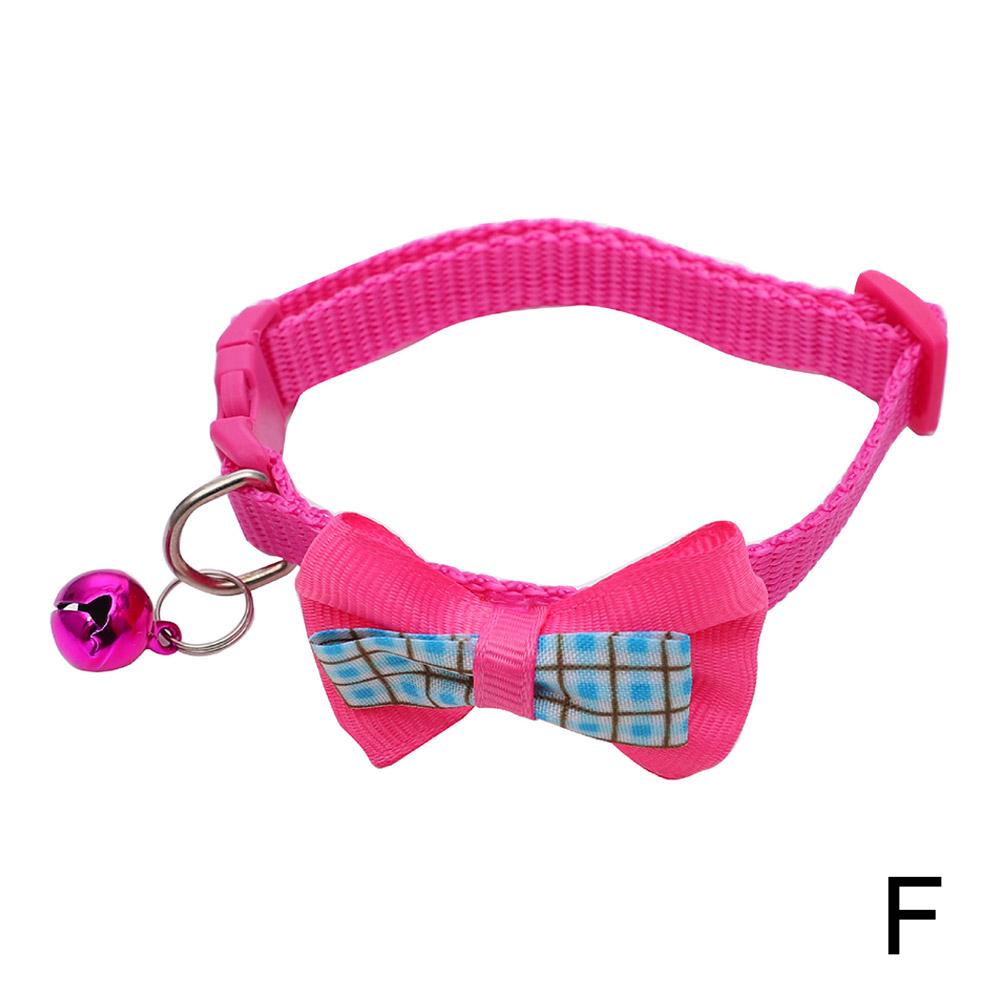 Cotton Cat Collar Puppy Bow Tie Kitten Safety Buckle Collar Adjustable Quick Release Pet Supplies Dog Collar Cat Accessories