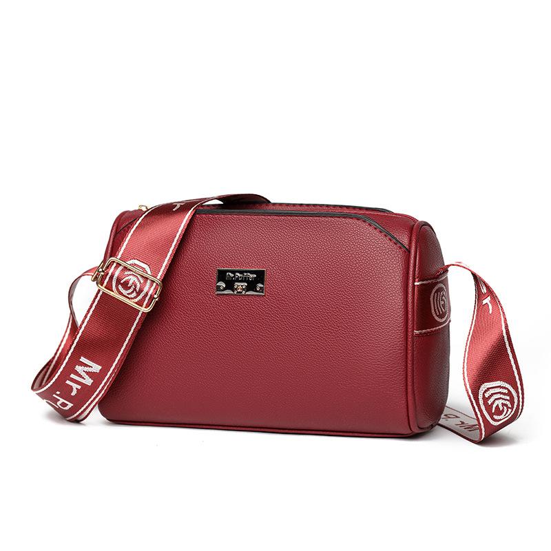 New Spring and Summer Pillow Bag Wide Shoulder Strap One Shoulder Cross Span Bag