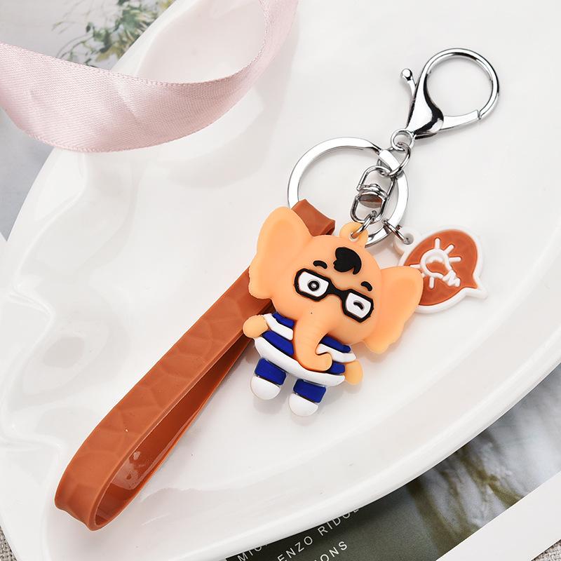 Cute Bear Keychain Cartoon Animal Keyring Girls Bag Pendant Key Chain Jewelry Cute Bear Keychain Cartoon Animal Keyring Girls Bag Pendant Key Chain Jewelry
