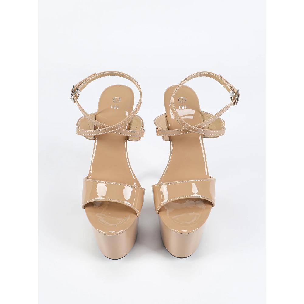 2024 Summer New Pole Dance Shoes 17cm  High Nightclub Runway Model Catwalk High Heels LFD-181-Q24