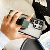 KEYSION Magnetic Phone Case for Samsung Galaxy S23 S24 25 Ultra Translucent Matte Silicone+PC Upright Kickstand Shockproof Back Cover