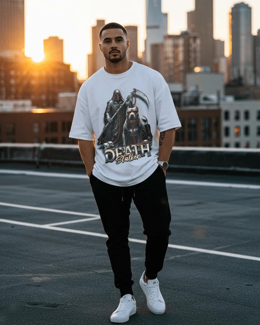 Death Stalken Oversized T-Shirt XL