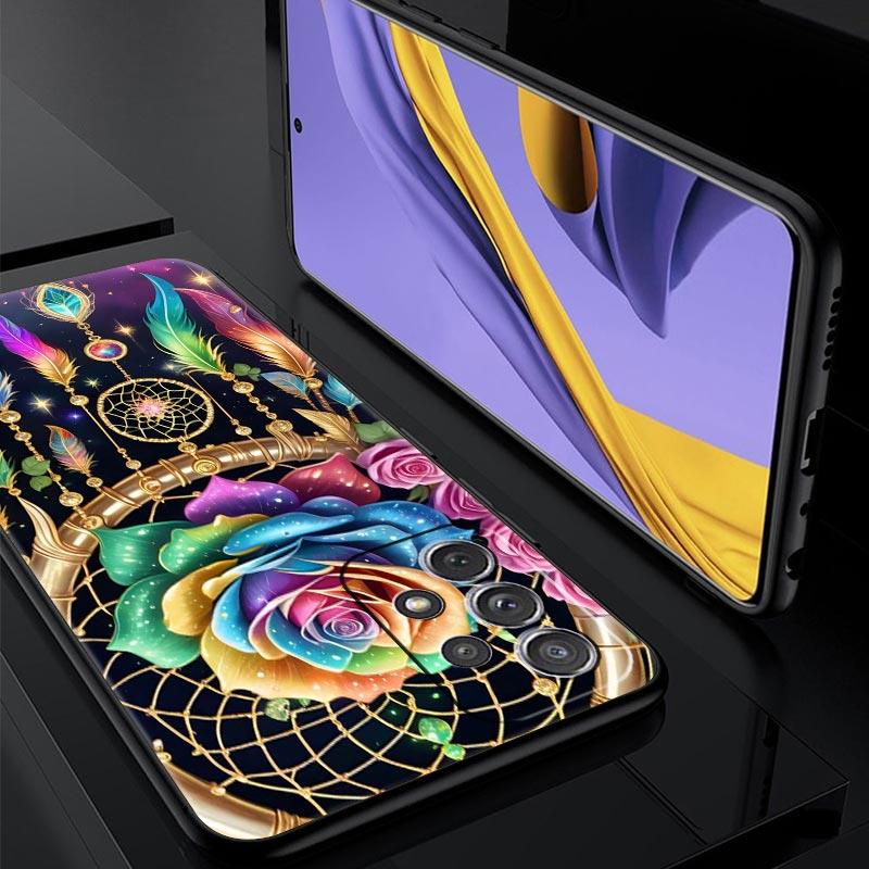 Mandala Dreamcatcher Phone Case For Samsung Galaxy A17 A07 A55 A35 A25 A15 A05 A33 5G A31 A23 A21s A13 A41 A73 A53 A51 A71 Cover