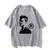 Tv Fight Club Movie Graphic Unisex Print TShirt Casual Vintage Prue Cotton Short Sleeve TShirts Unseix Loose T Shirts