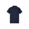 Under Armour Solid Logo High Neck Slim Fit Breathable Short Sleeve T-Shirt Men Tops Navy-Blue 1358642-410