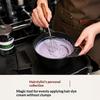 Stainless Steel Mini Hair Dye Mixer Wooden Handle Manual Ointment Mixing Rod For Stirring And Hair Dyeing Tool