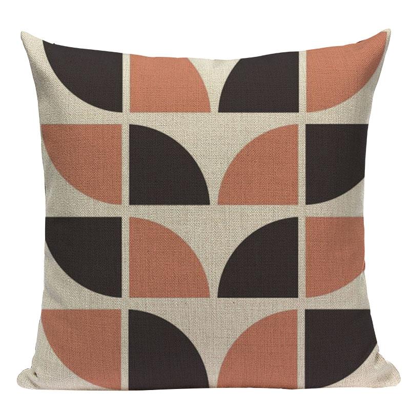 Nordic Home Decor Cushion Covers Geometric Cushions Case Decorative Pillows Cover Custom Vintage Spring Cushion For Sofa Cases