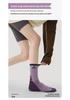 Renaissance Women's Anti-slip Purple Sports Socks - Sweat-absorbing & Breathable for Running, Jump Rope