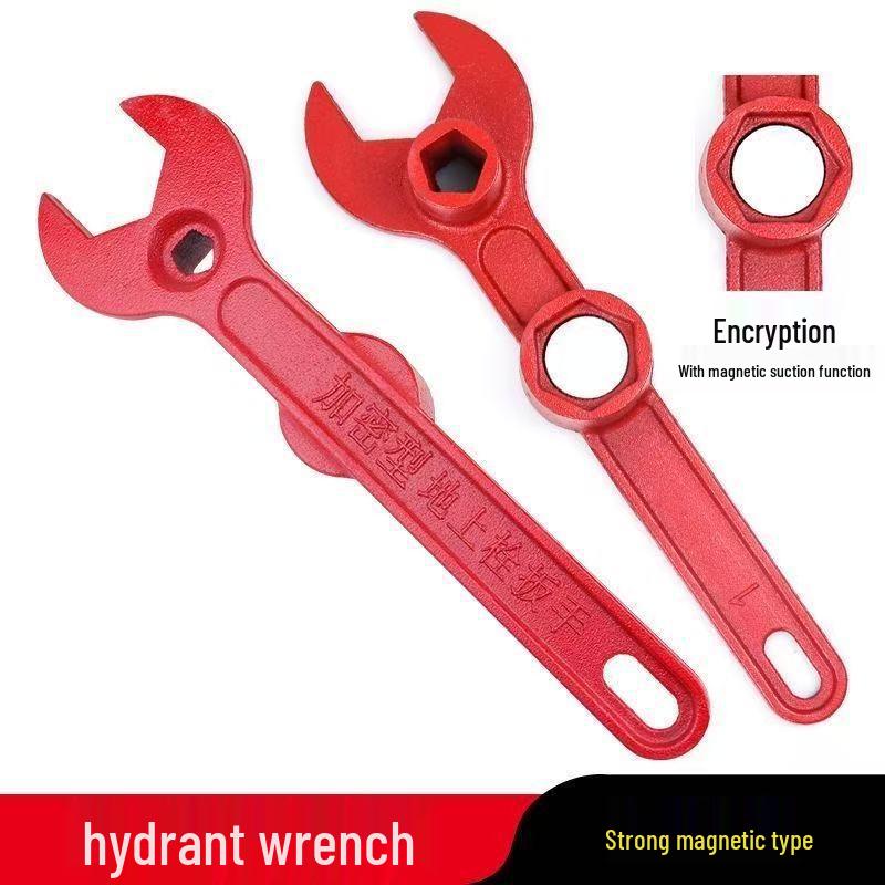 National Standard Magnetic Fire Hydrant Wrench - Encrypted, Heavy-Duty