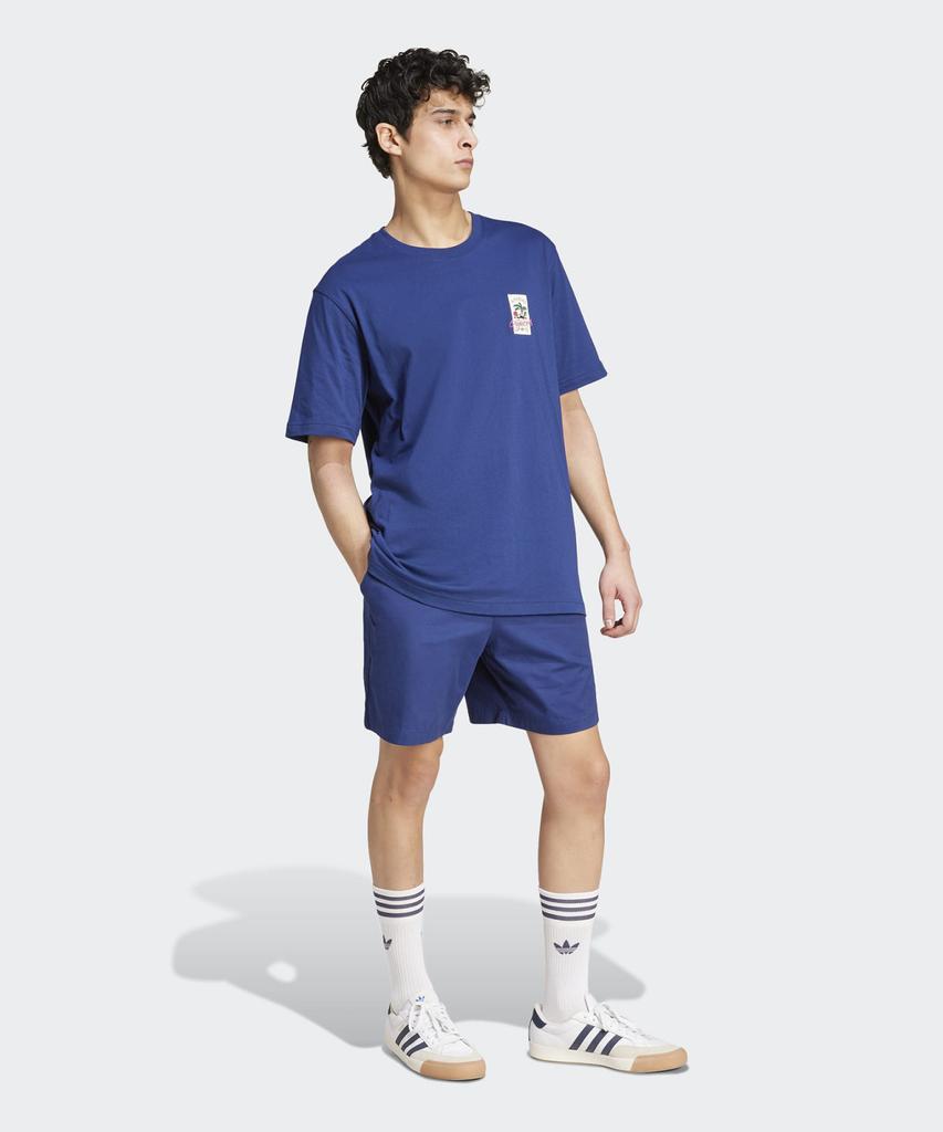 Adidas Leisure Badge Tee - Dark Blue / Jd6347