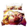 3D Kids Boys Anime One Pieces Duvet Cover Merry Christmas Bedding Set Queen King Full Size for Holiday Bedroom Teens Women Gift