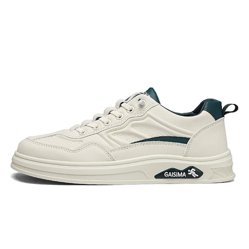 Μοντέρνα ανδρικά παπούτσια καλοκαιρινά, νέα άφιξη, Street Style, casual, μοντέρνα, ευέλικτα, λευκά παπούτσια, με χοντρή σόλα και πλαστικό άνω μέρος