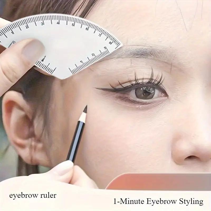 Novice Tattoo Artist Eyebrow Drawing Tool Quickly Designs Eyebrow Shape Makeup Eyebrow Auxiliary Tool Ruler Eyebrow Shape Template