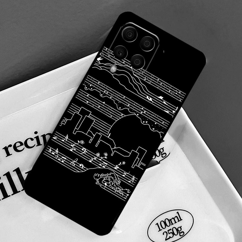 

Music Score Musical Notes Case For Samsung Galaxy M32 M12 M52 M15 M35 M55 M31 M56 M36 M16 M06 M13 M33 M53 M14 M34 M54 Samsung M31s