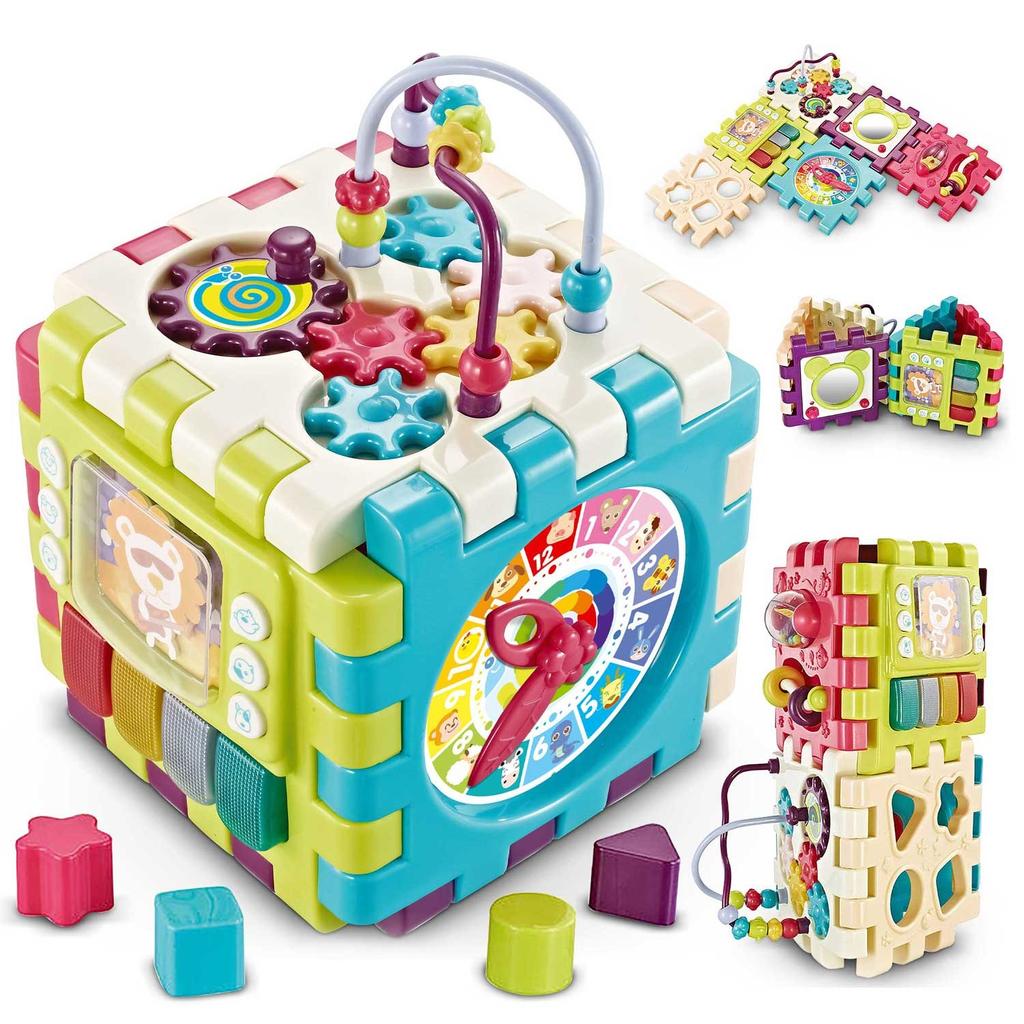 Educational toy cube with melody Ricokids 781700
