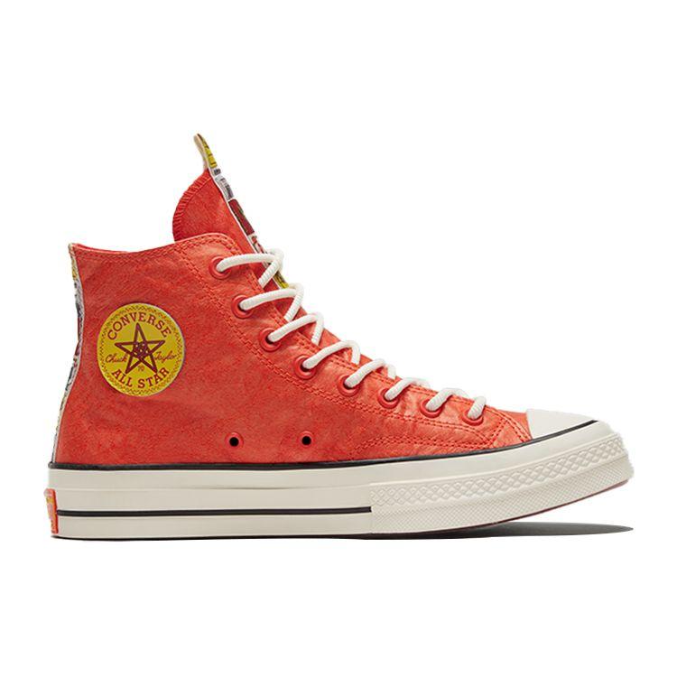 Converse Chuck 70 High Unisex CNY Firecracker Bright Poppy Speed Yellow 170585C