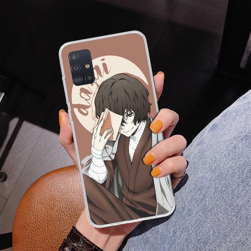 Bungo Stray Dogs Dazai Phone Case For Samsung Galaxy A52 A32 A22 A12 A51 A31 A50S A30S A20S A10S Note 20 Ultra 10 Plus S10 A72 A