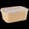Changbaosen 750ml Disposable Kraft Paper Bento Box