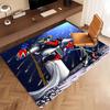 1pc UFO Robo Grendizer Print Area Rug - Soft, Washable Non-Slip Indoor Mat, Living Room, Home Office Decorative Rug,Office Decorative