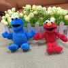 Adorable 6pcs Sesame Street Plush Doll Set Featuring Cookie Monster Elmo Big Bird Bert Ernie