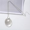 Retro Simple Pendant, High-End Necklace, Long Sweater Chain.