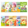 Easter Cartoon Themed Rabbit Pattern Paper Postcard Party Invitation Card
