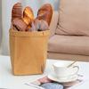 Multipurpose Foldable Kraft Paper Bags for Vegetables and Snacks Portable and Waterproof Convenient for Easy Carrying