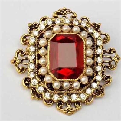 Fashion Rhinestone Small  Rhinestone Peacock Phoenix Brooch Vintage Animal Temperament Corsage Coat Pin