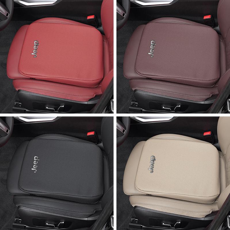 Car Seat Cushion Height Increasing Cushion Accessories For Jeep Wrangler Rubicon Renegade Compass Grand Cherokee Patriot Liberty