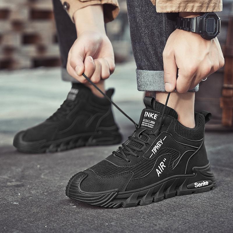 Shoes winter new high-top retro Martin boots non-slip and wear-resistant shoes casual sports shoes