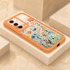 Pastoral Wildflower Case For Samsung S26 S25 Ultra S24 S23 S22 S21 FE A18 A54 A55 A16 A26 A36 A56 A17 A27 A37 A57 5G Shockproof Bumper Cover