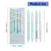 4 Pcs Pressing Pen 0.5mm Retractable Pen Black Ink Gel Pen Neutral Pen Writing Pen Ballet Strap Bows Gel Ink Pen