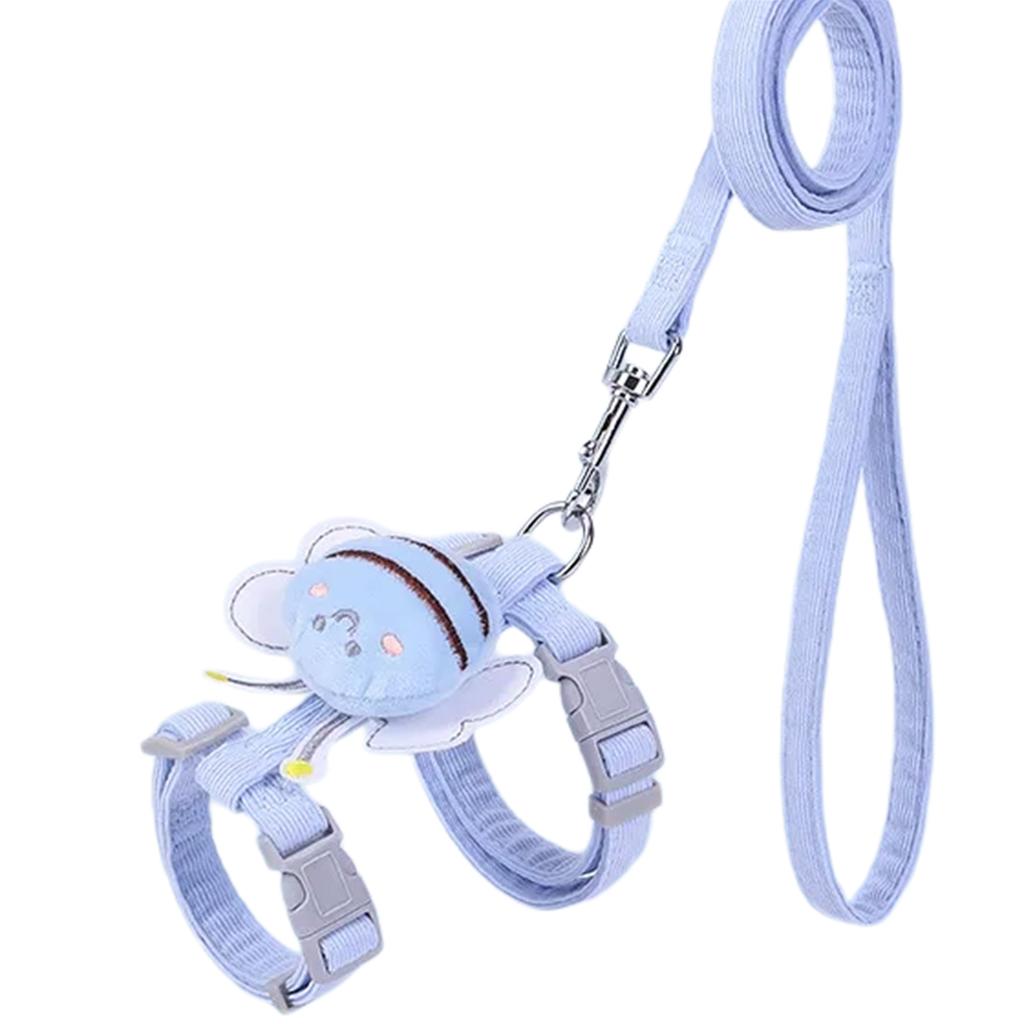 Secure Comfortable Pet Harness Walking Cats Dogs Vest Outdoor Use Harnesses for Outdoor Use