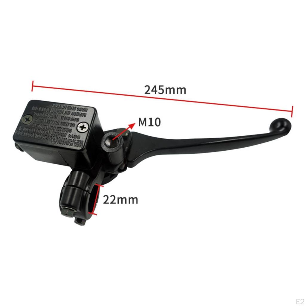 Brake Clutch Master Cylinder Replacement Parts Metal Lever 7/8" Handlebar for CG150