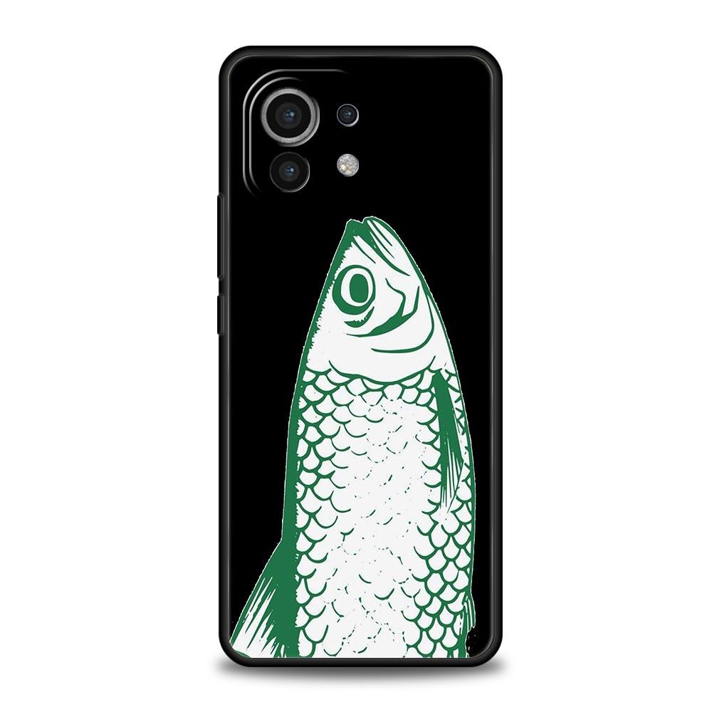 Sardines Canned Phone Case For Xiaomi Mi 15 14 14T 13T 12T Pro 12 13 11 Lite 5G 11T Poco X6 X7 X5 Pro Soft TPU Cover