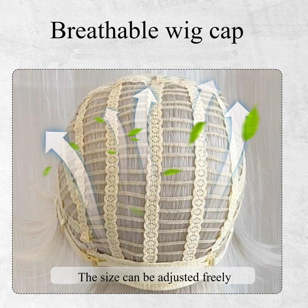 Blonde Wig with Bangs Short Hair Wig for Men Daily Use Natural Looking Korean-style Male High Temperature Fiber Synthetic Wigs