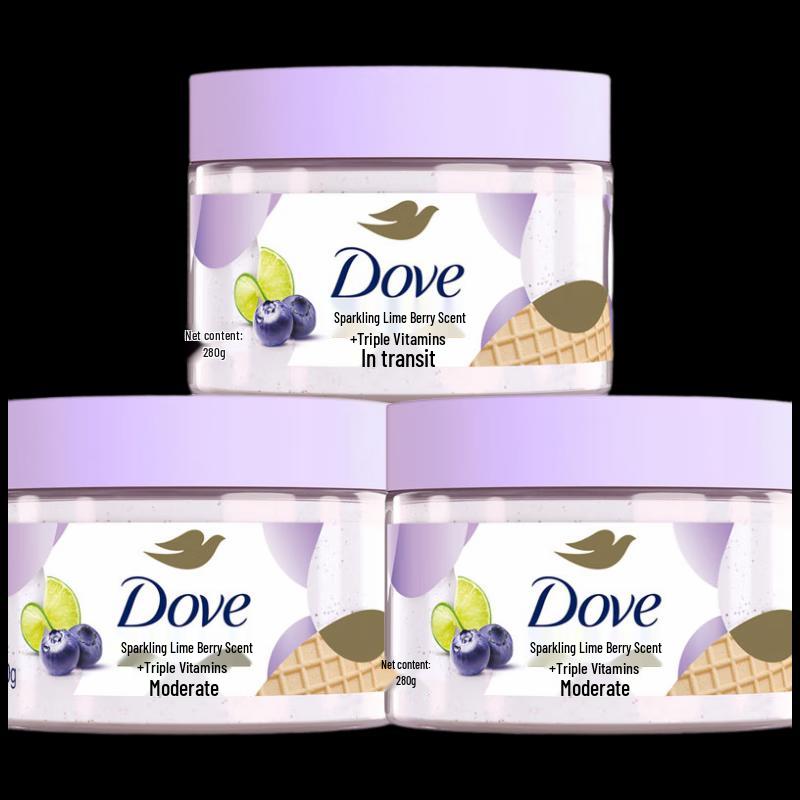 

Dove Nourishing Essence Skin Scrub, Lime & Berry, 280g x 3 Bottles