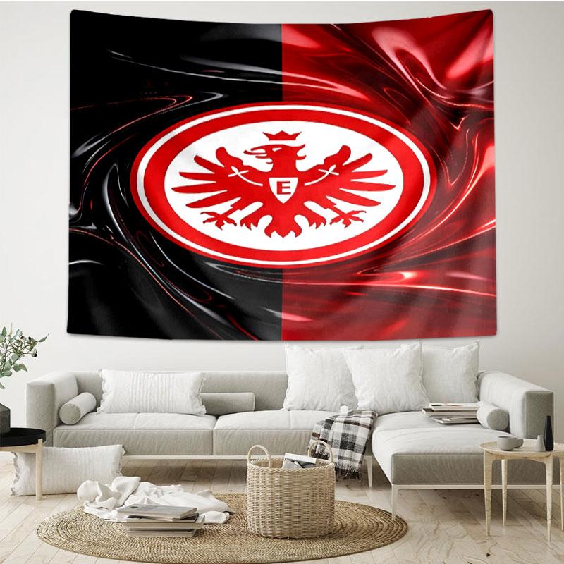 Eintracht Frankfurt Print Tapestry - Portable Wall Decor Cloth, for Home, Dorm, Travel, Bedroom, Living Room - Ideal Birthday Housewarming Gift